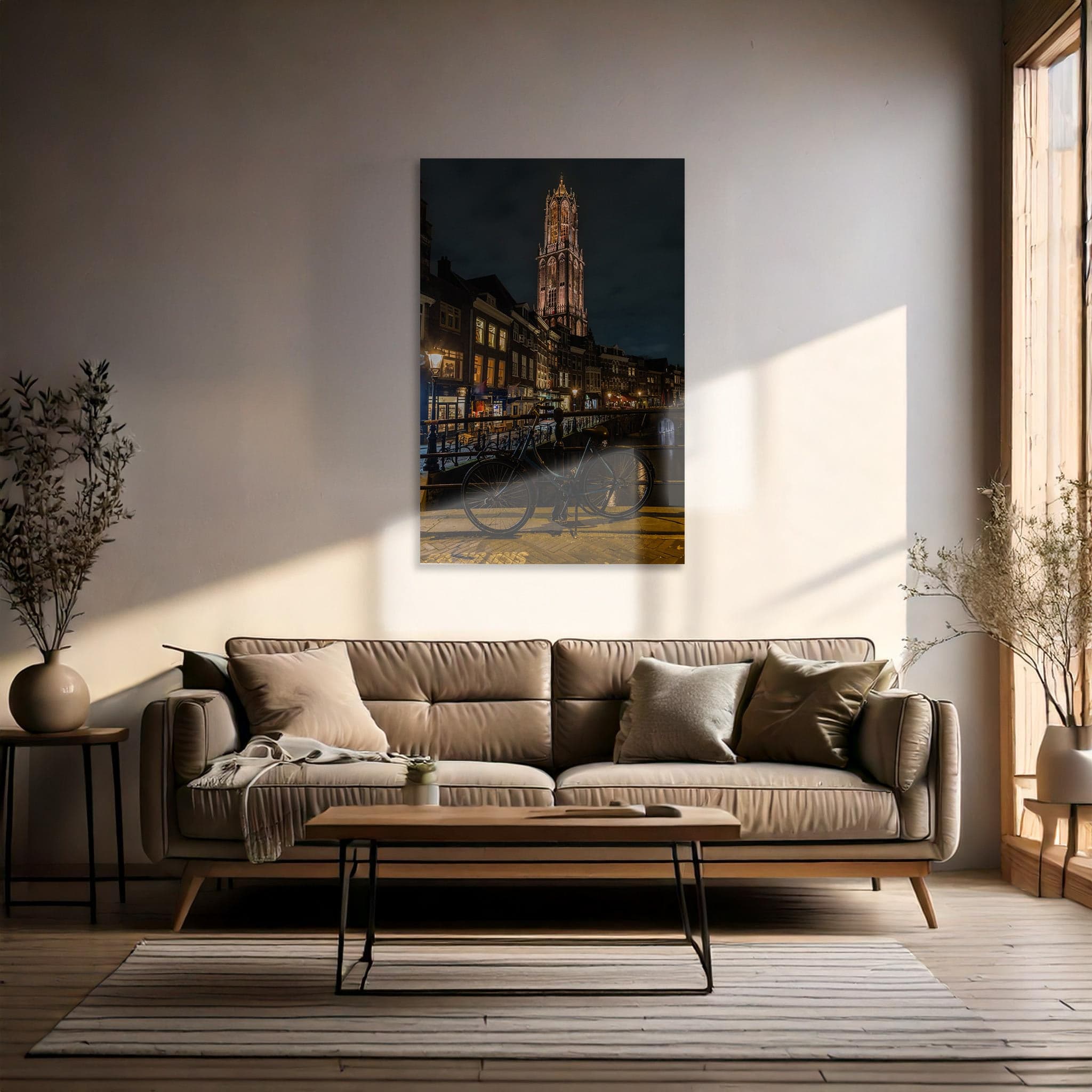 Utrecht stad, Stadhuisbrug naar de Dom