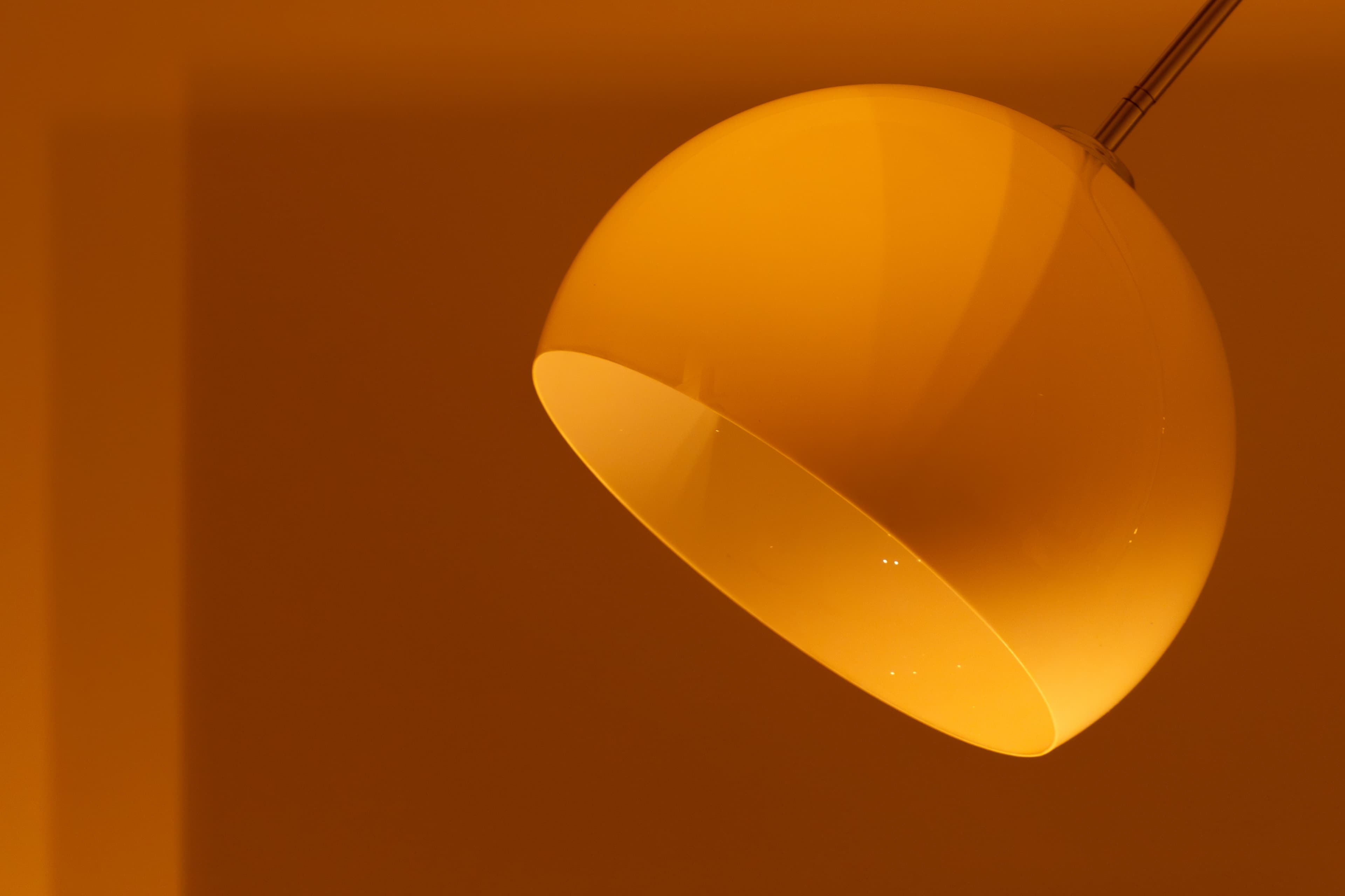Lamp met schaduwen